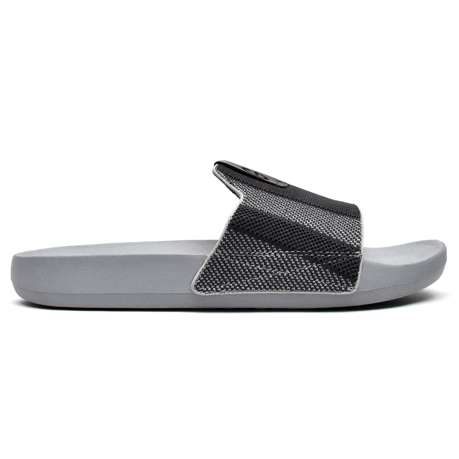 LEATHER SLIPPER - MOOD-061 GREY