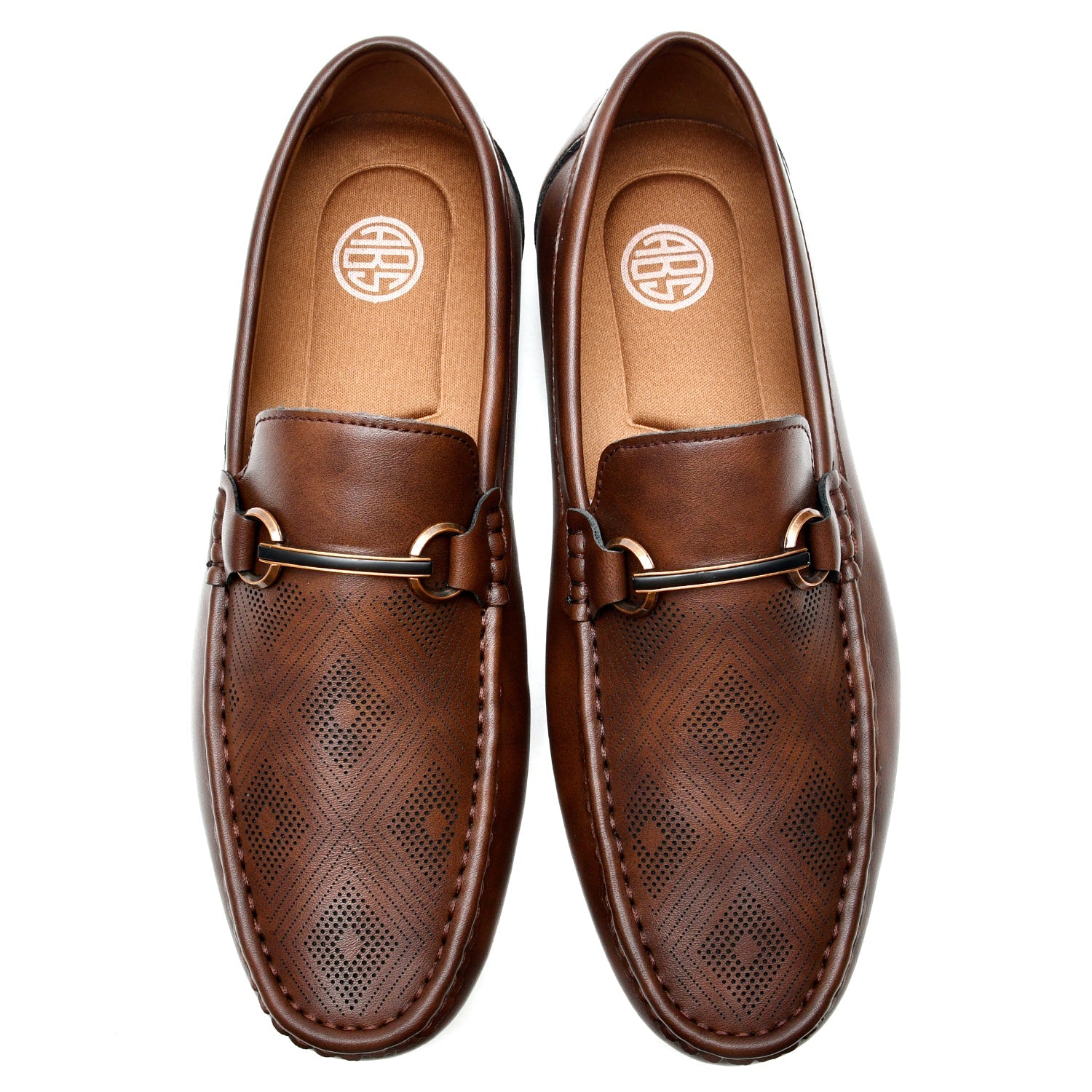 LEATHER SHOES - JA-23728 COFFEE