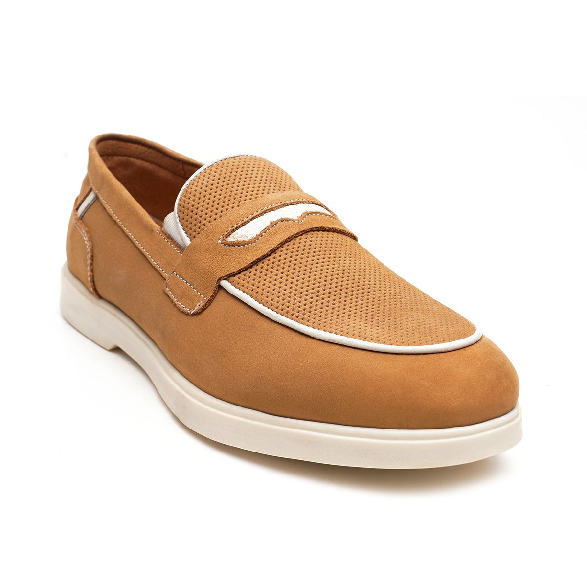 LEATHER SHOES - LBY-051 CAMEL