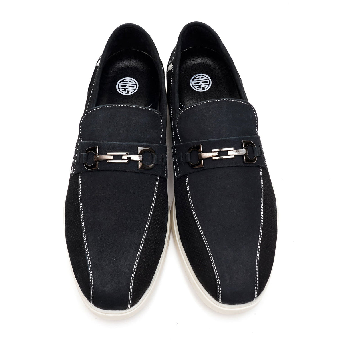 LEATHER SHOES - LBY-052 BLACK