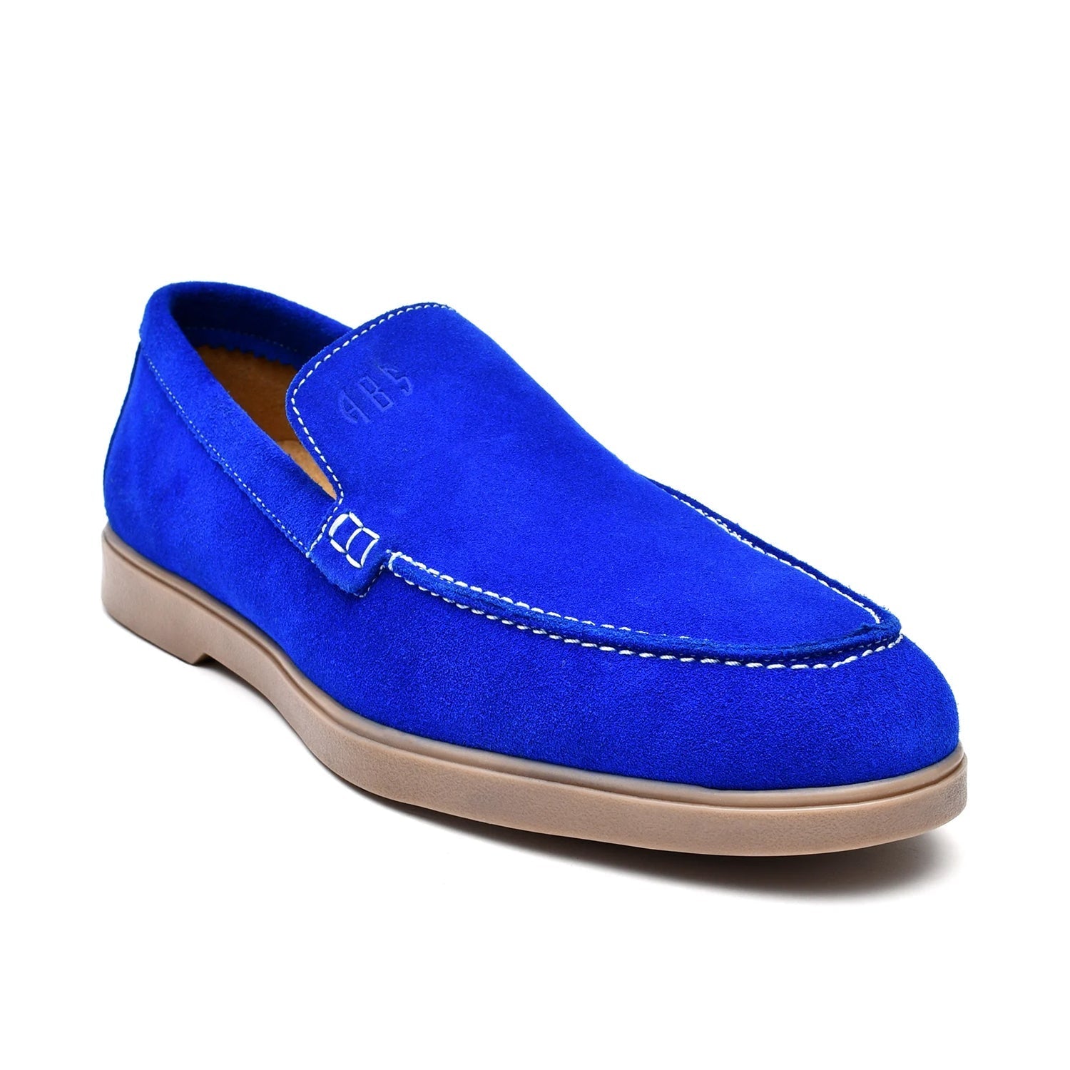 LEATHER SHOES - LBY-003 ROYAL BLUE