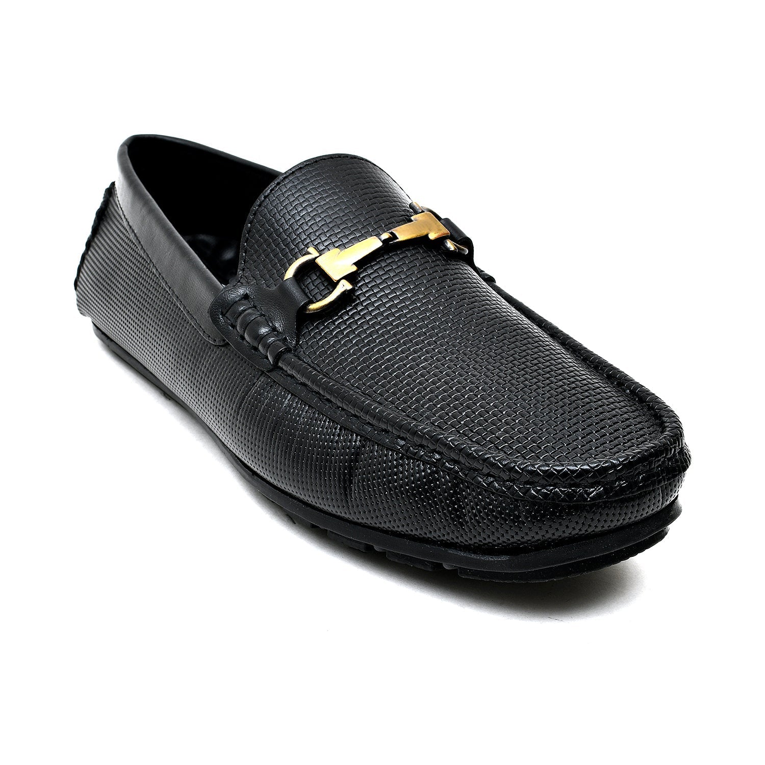 LEATHER SHOES - LFL-203 BLACK