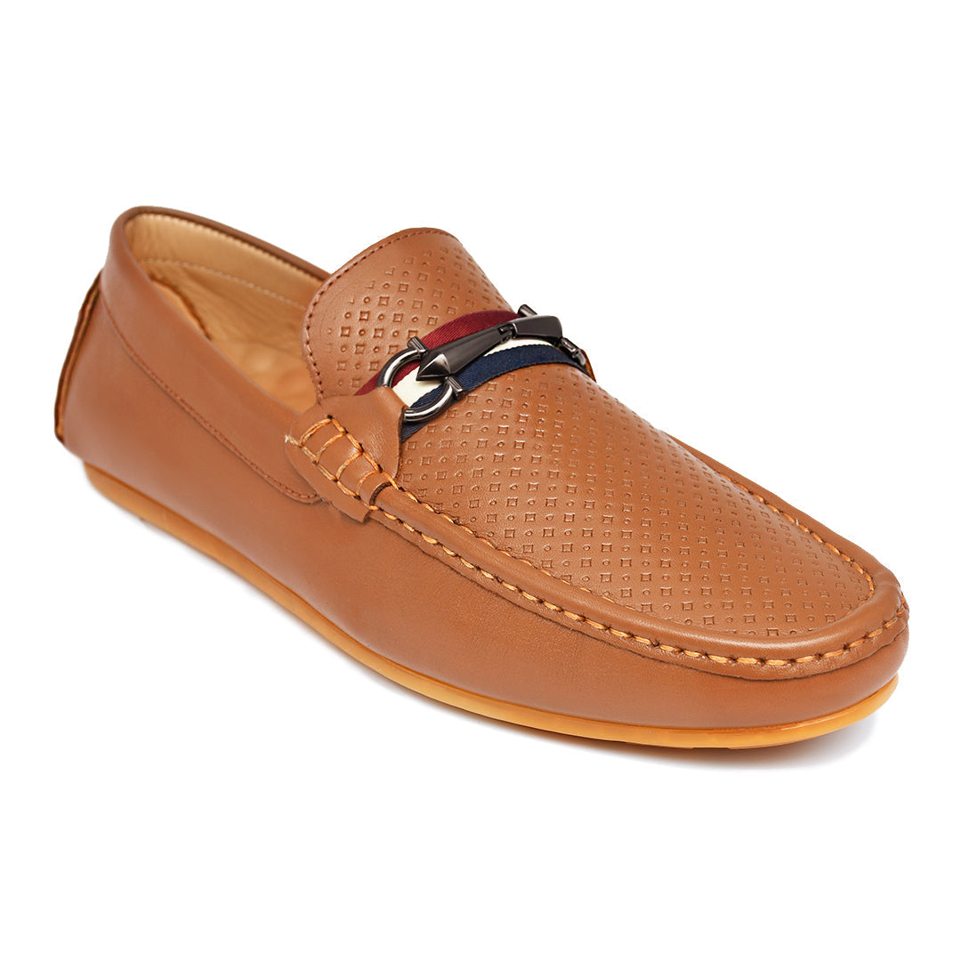 LEATHER SHOES - ROMEO-042 TAN