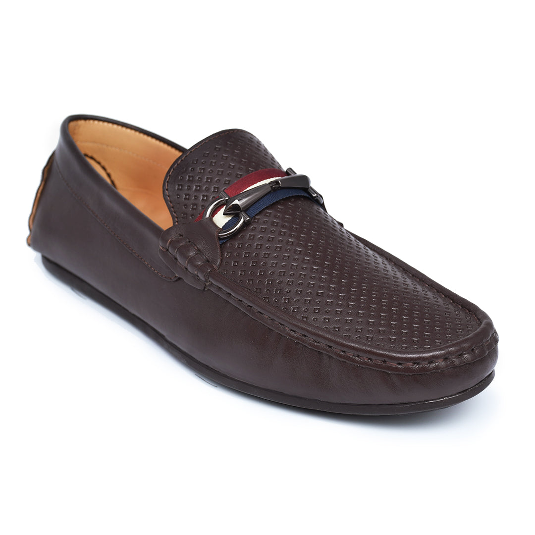 LEATHER SHOES - ROMEO-042 BRN