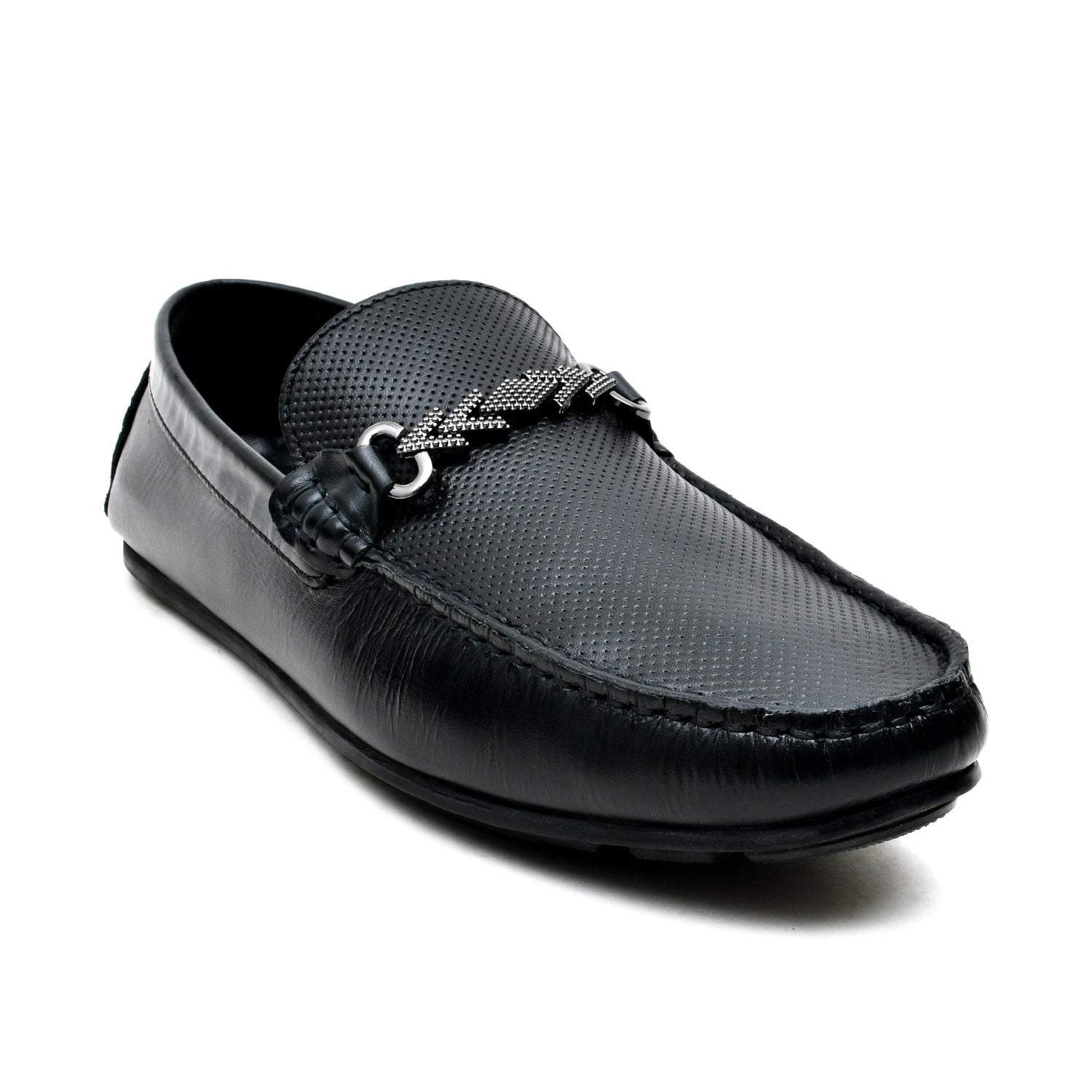 LEATHER SHOES - LFR102 - BLACK