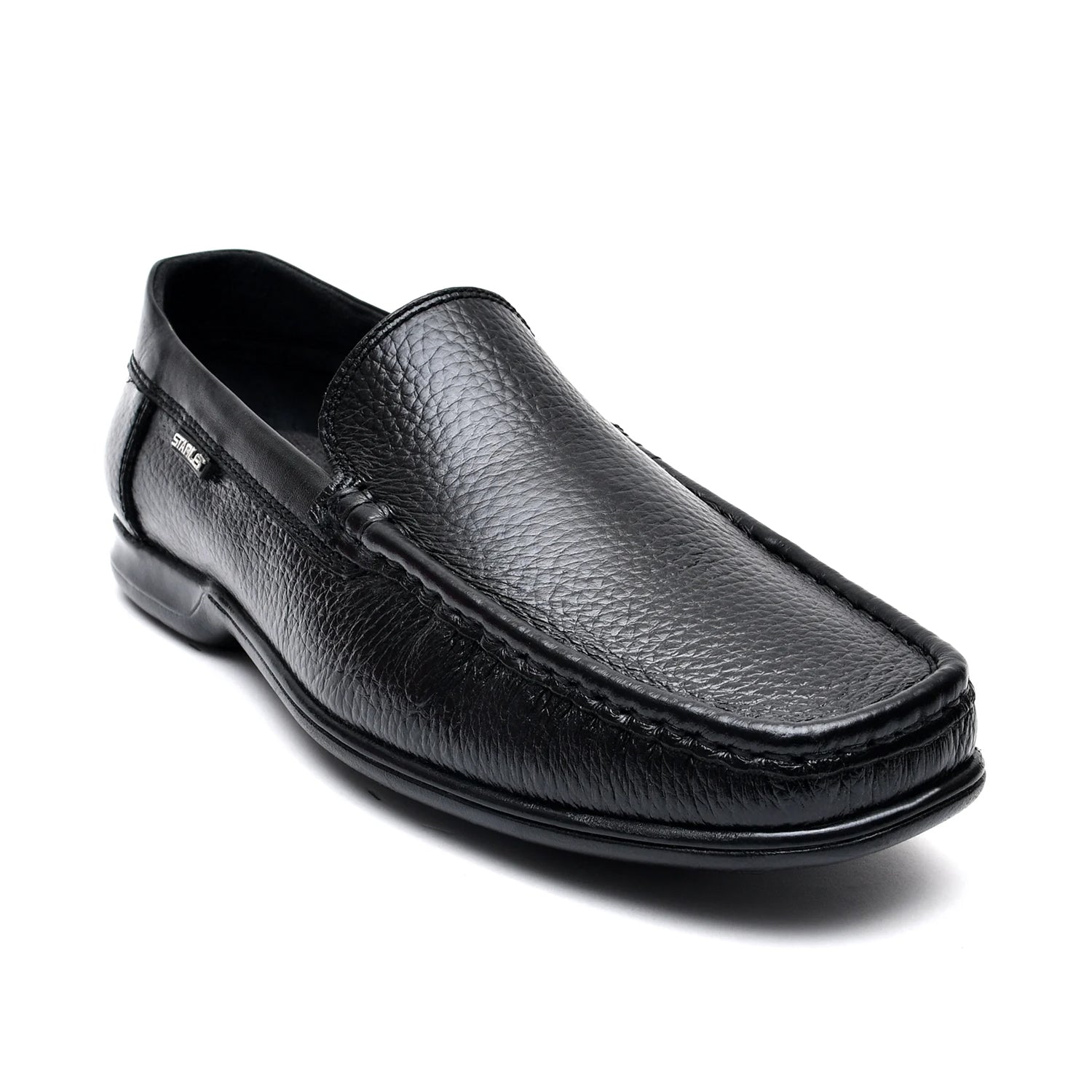 LEATHER SHOES - MD-9752 BLACK