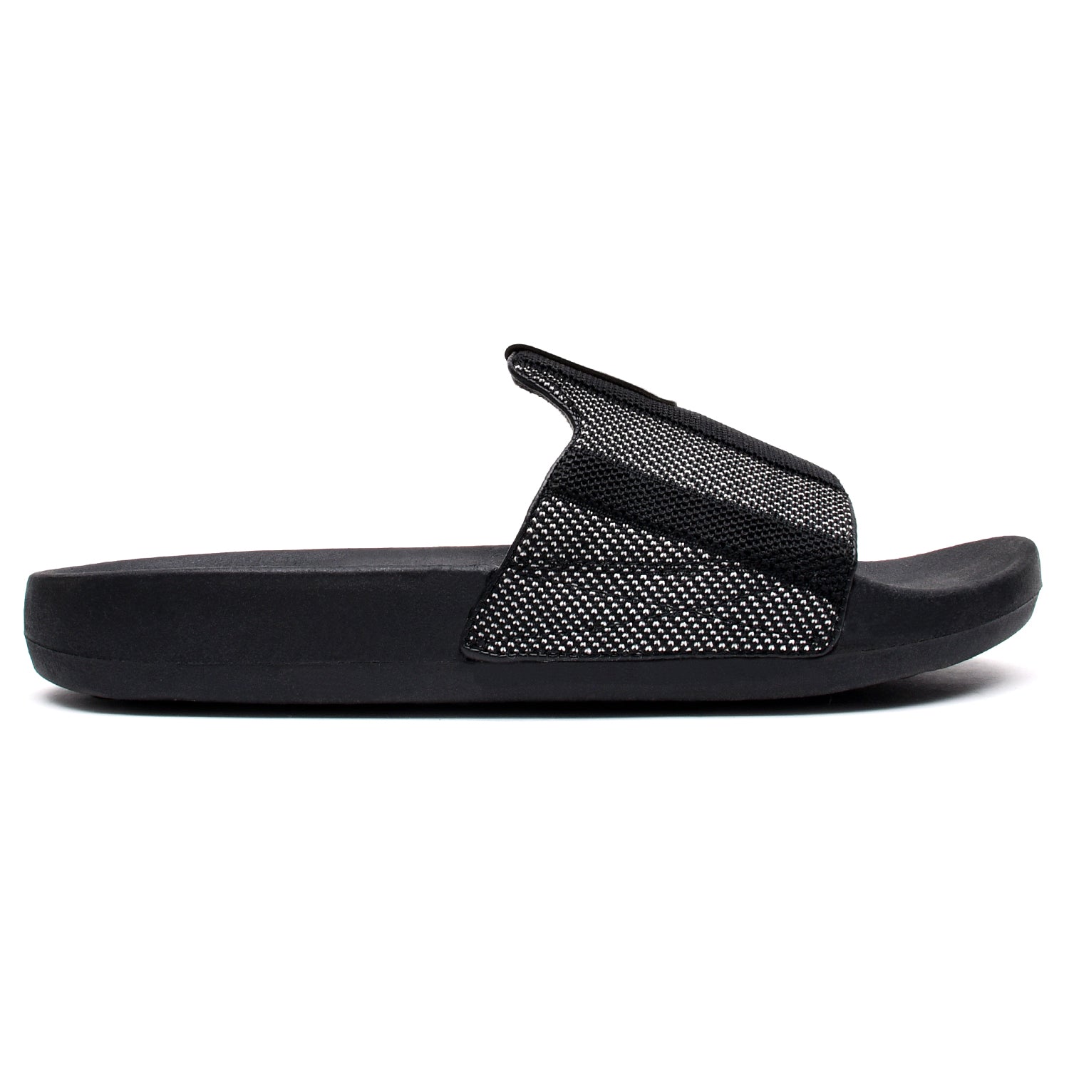 LEATHER SLIPPER - MOOD-061 BLACK