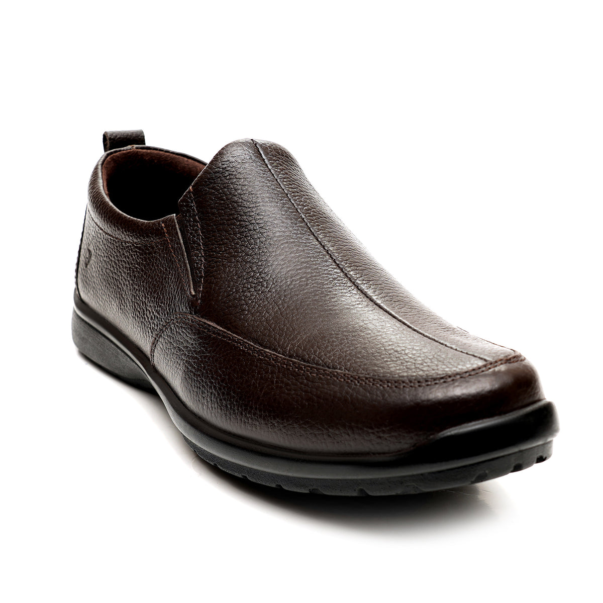 LEATHER SHOES - RUNNER-062 BROWN