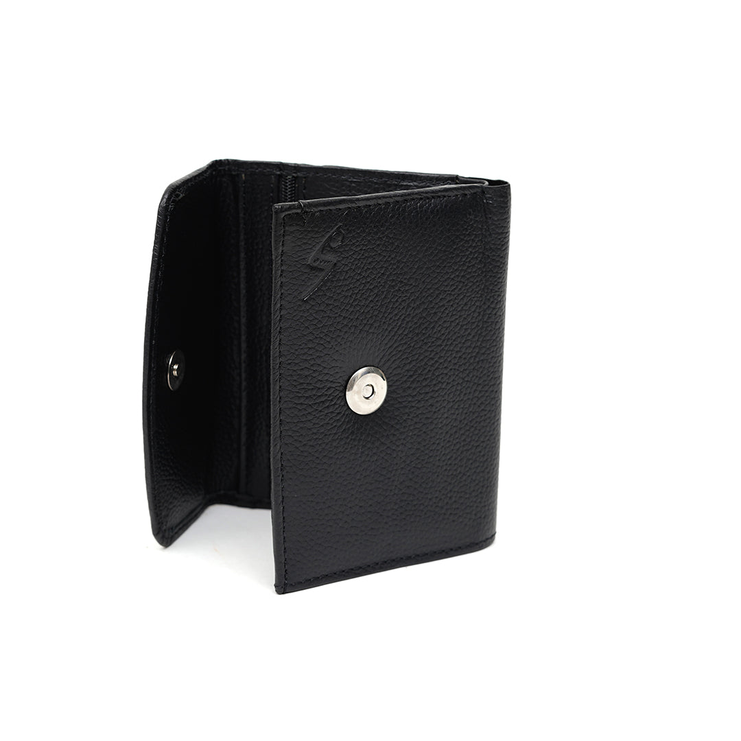 LEATHER WALLET - OXW0012-BLACK