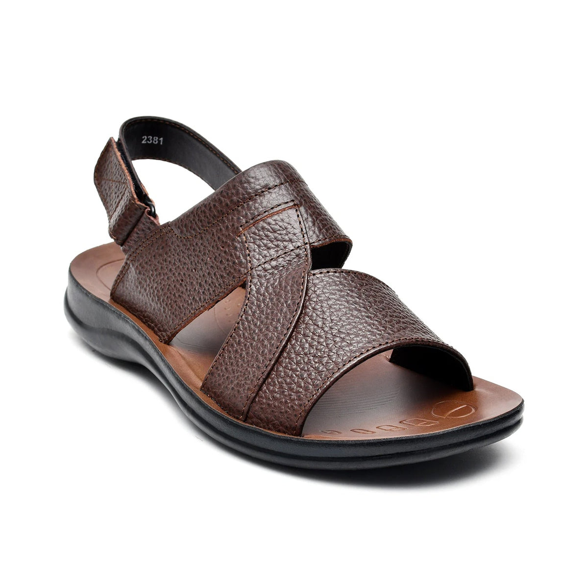 LEATHER SANDAL - RF-118 BROWN