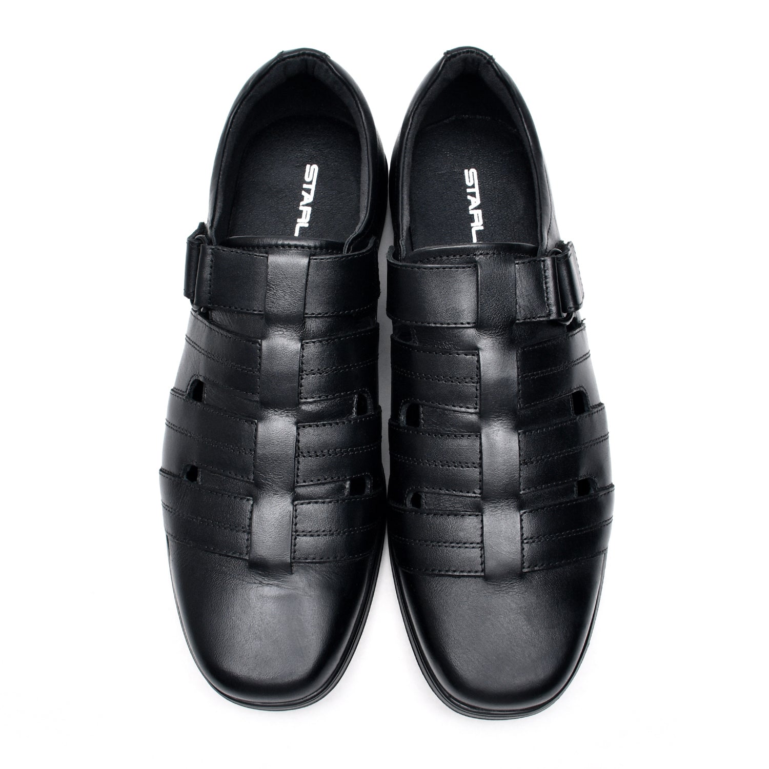 LEATHER SHOES - RM-103 BLACK
