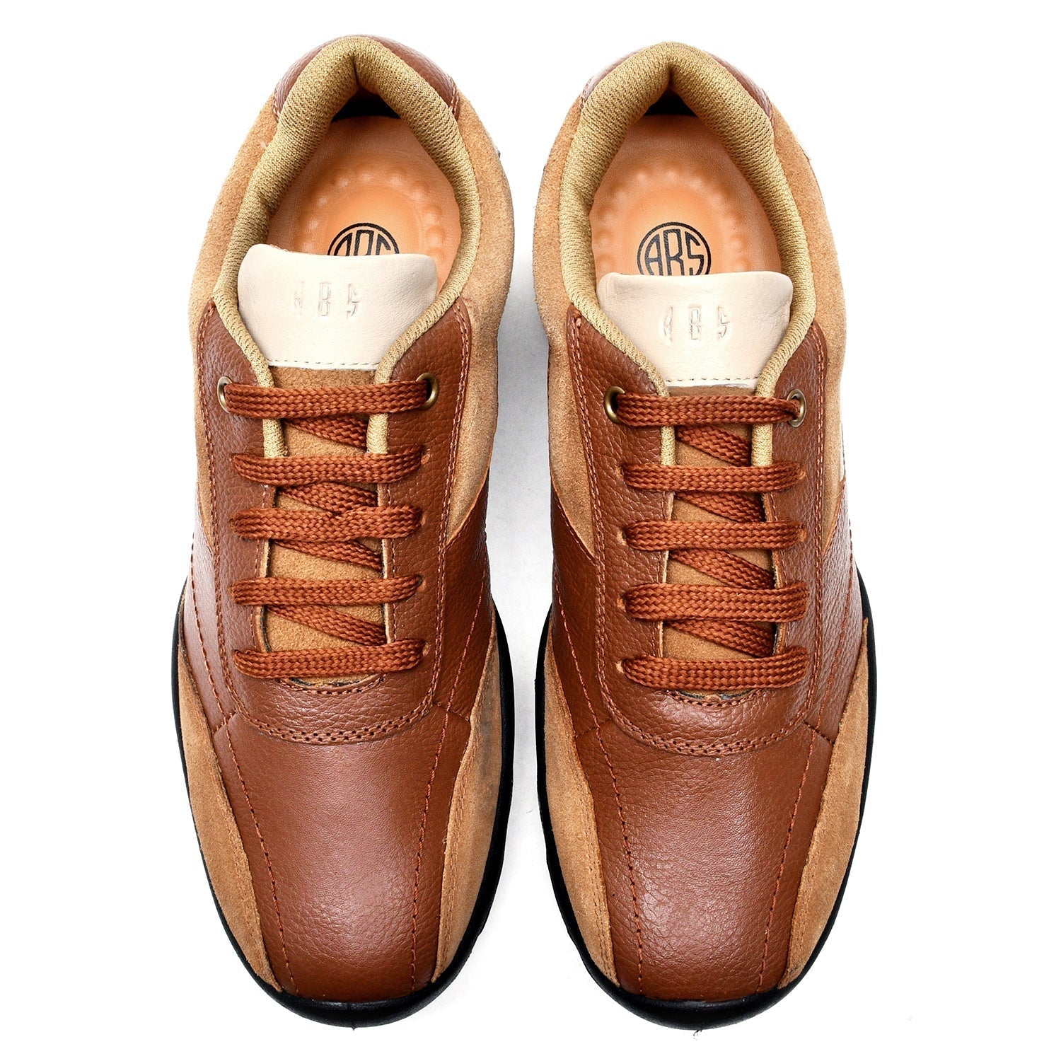 LEATHER SHOES - SANTIAGO-007 TAN