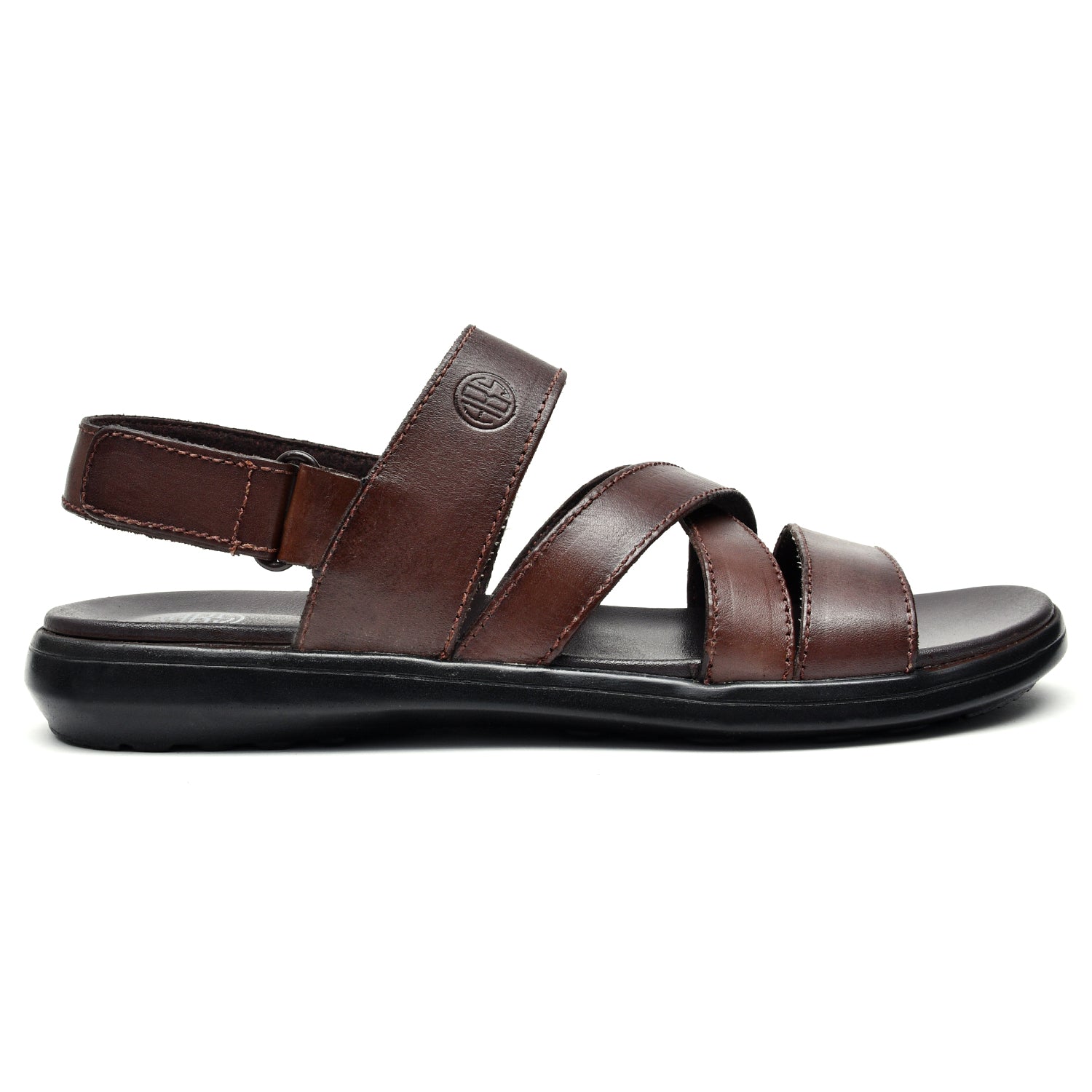 LEATHER SANDAL - VCT-102 BROWN