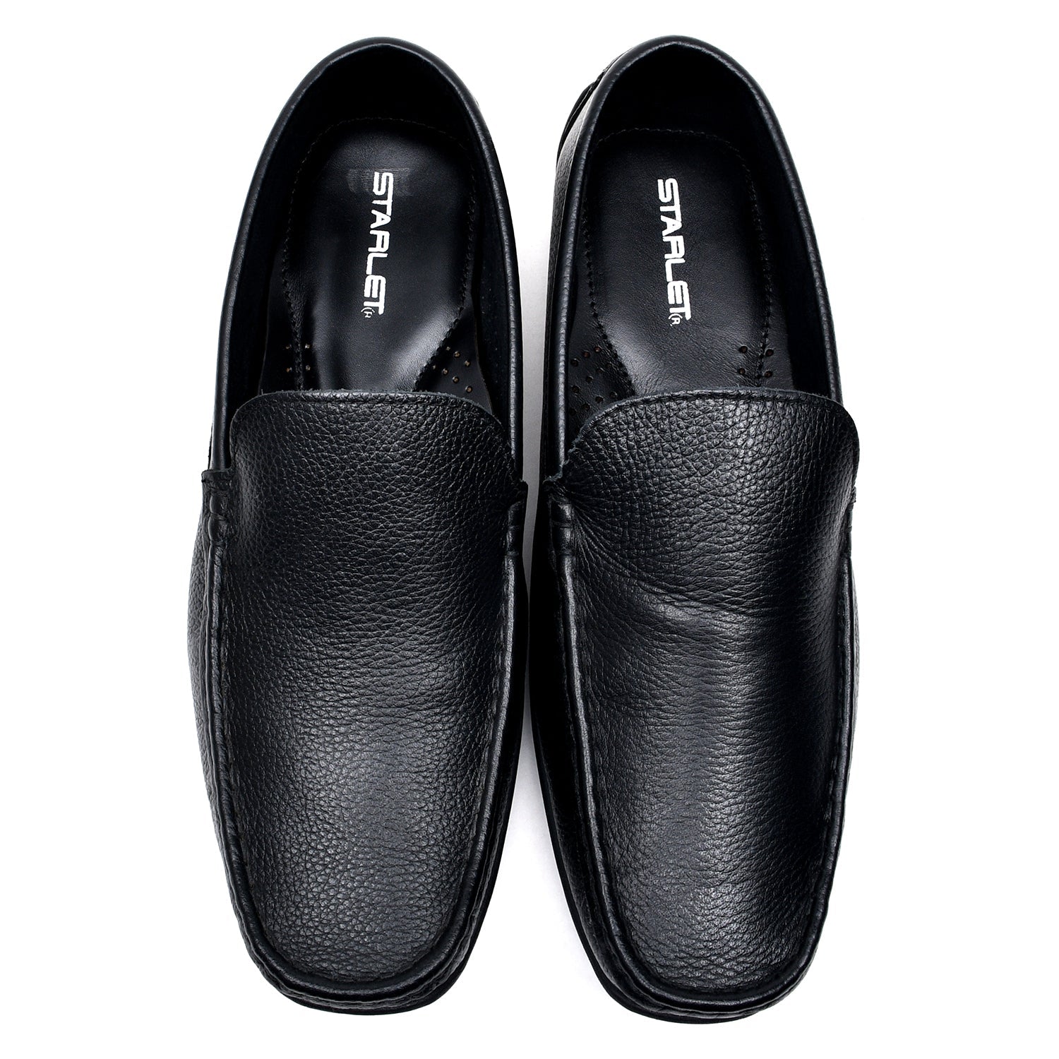 LEATHER SHOES - VG-651 BLACK