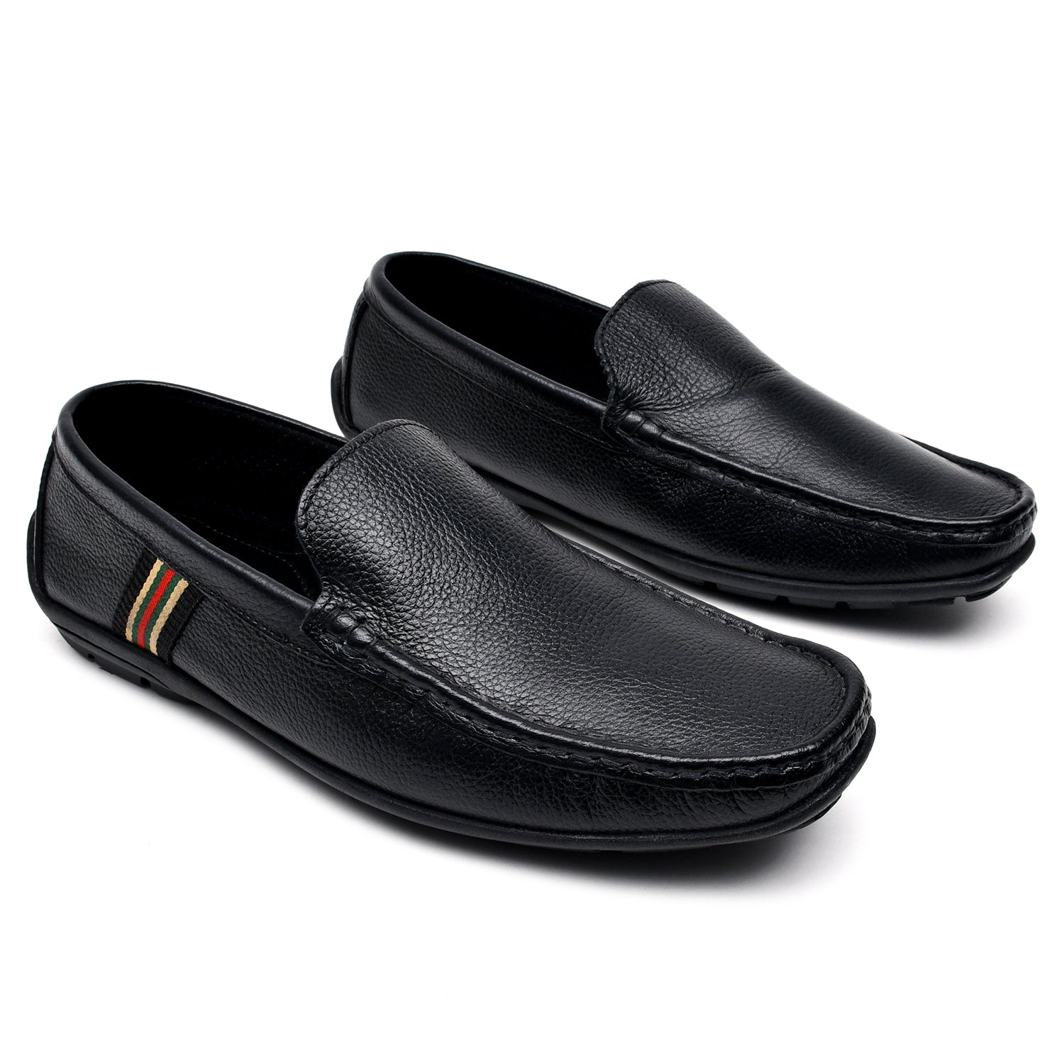 LEATHER SHOES - VG-651 BLACK