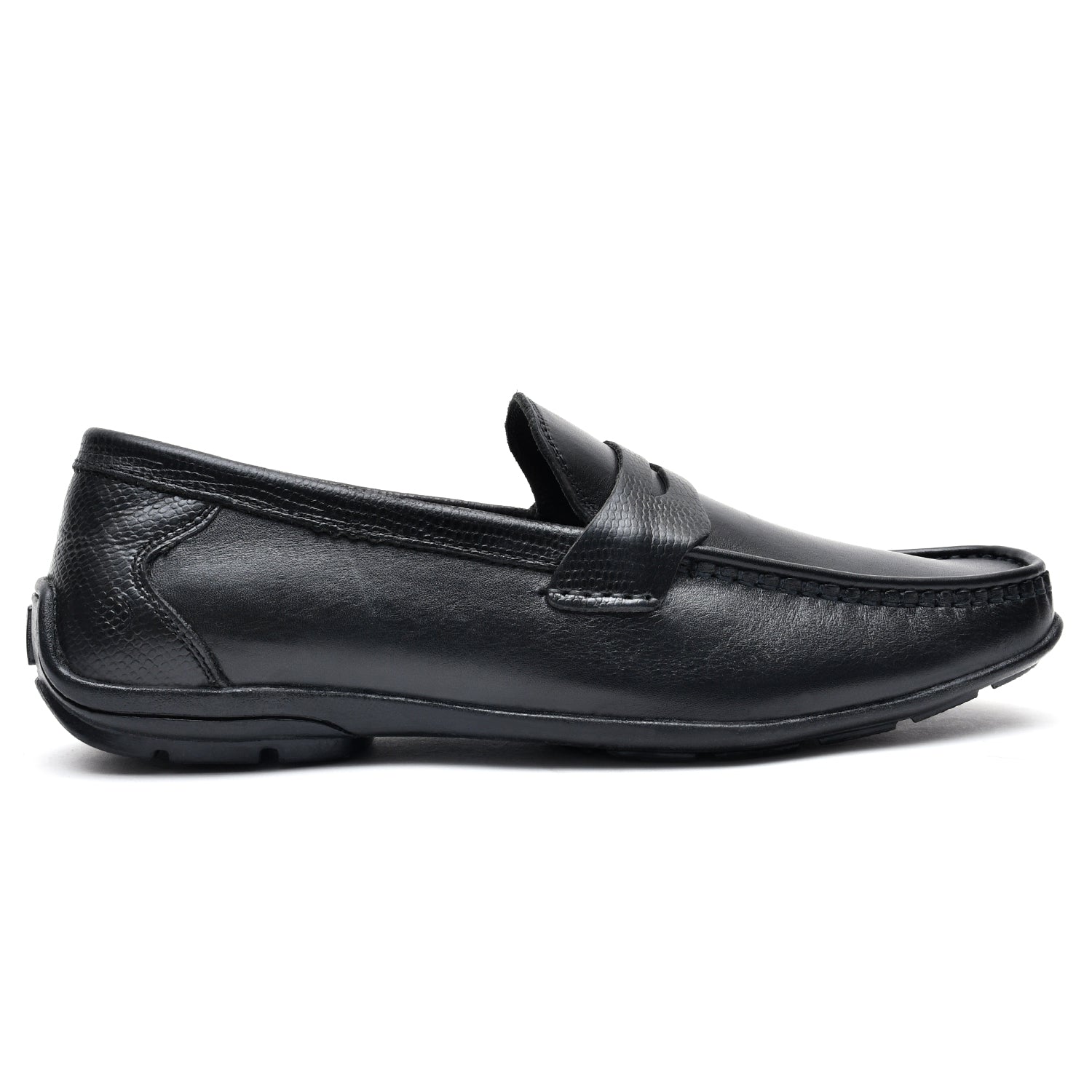 LEATHER SHOES - VG-652 BLACK