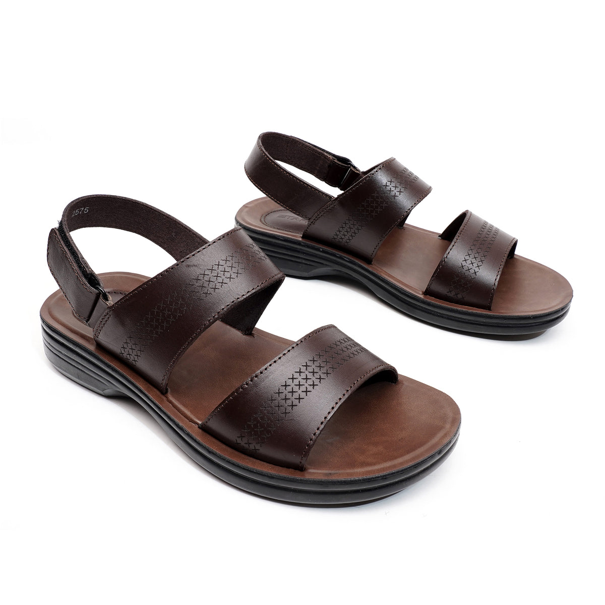 LEATHER SLIPPER - VO-651 BROWN
