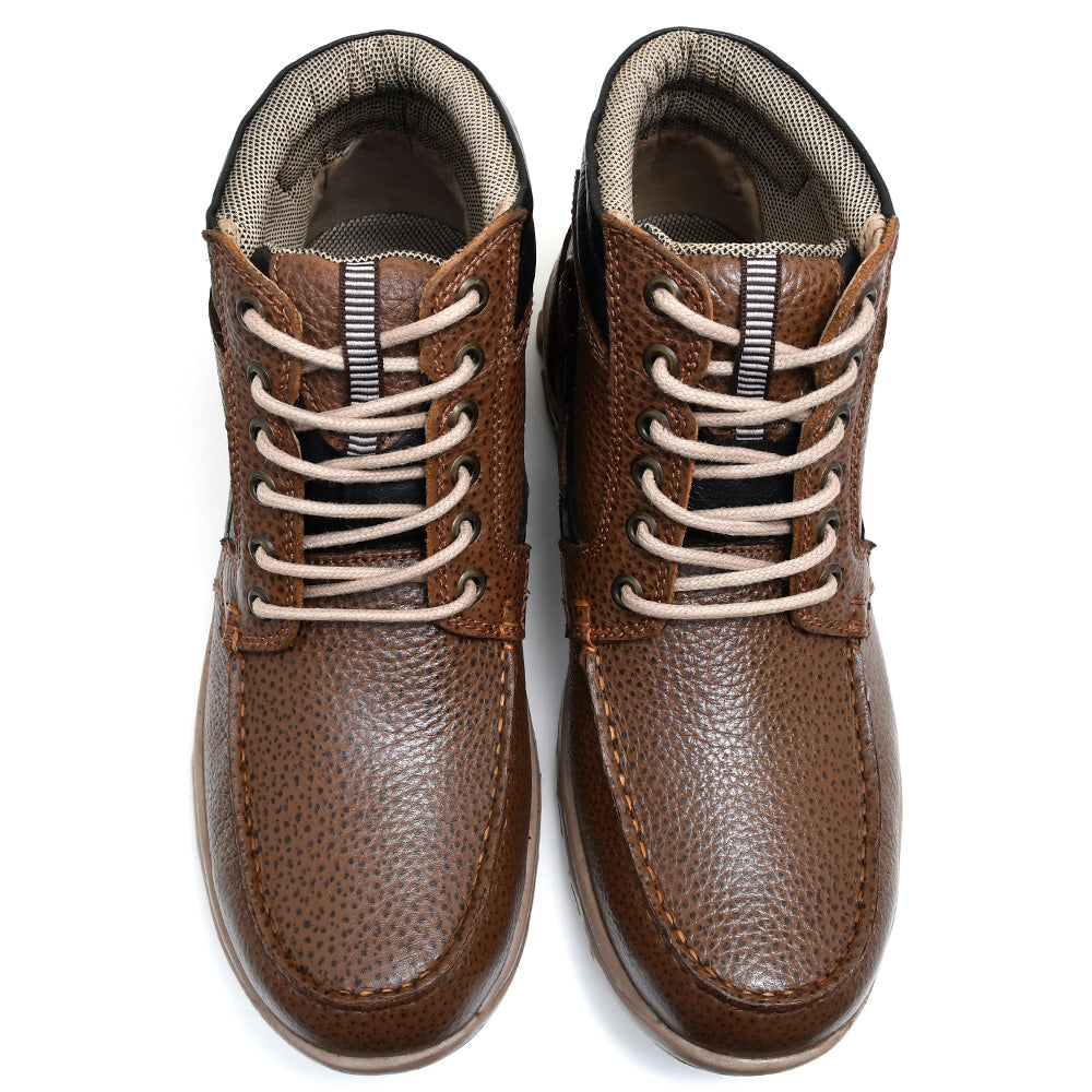 LEATHER SHOES - JASPER-004 TAN