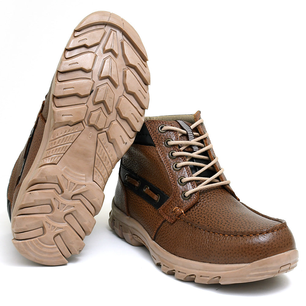 LEATHER SHOES - JASPER-004 TAN