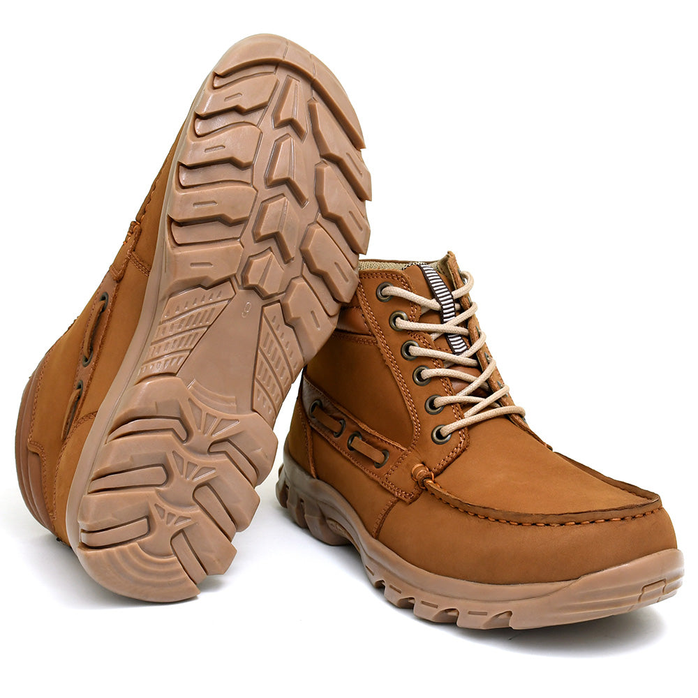 LEATHER SHOES - JASPER-004 MUSTARD