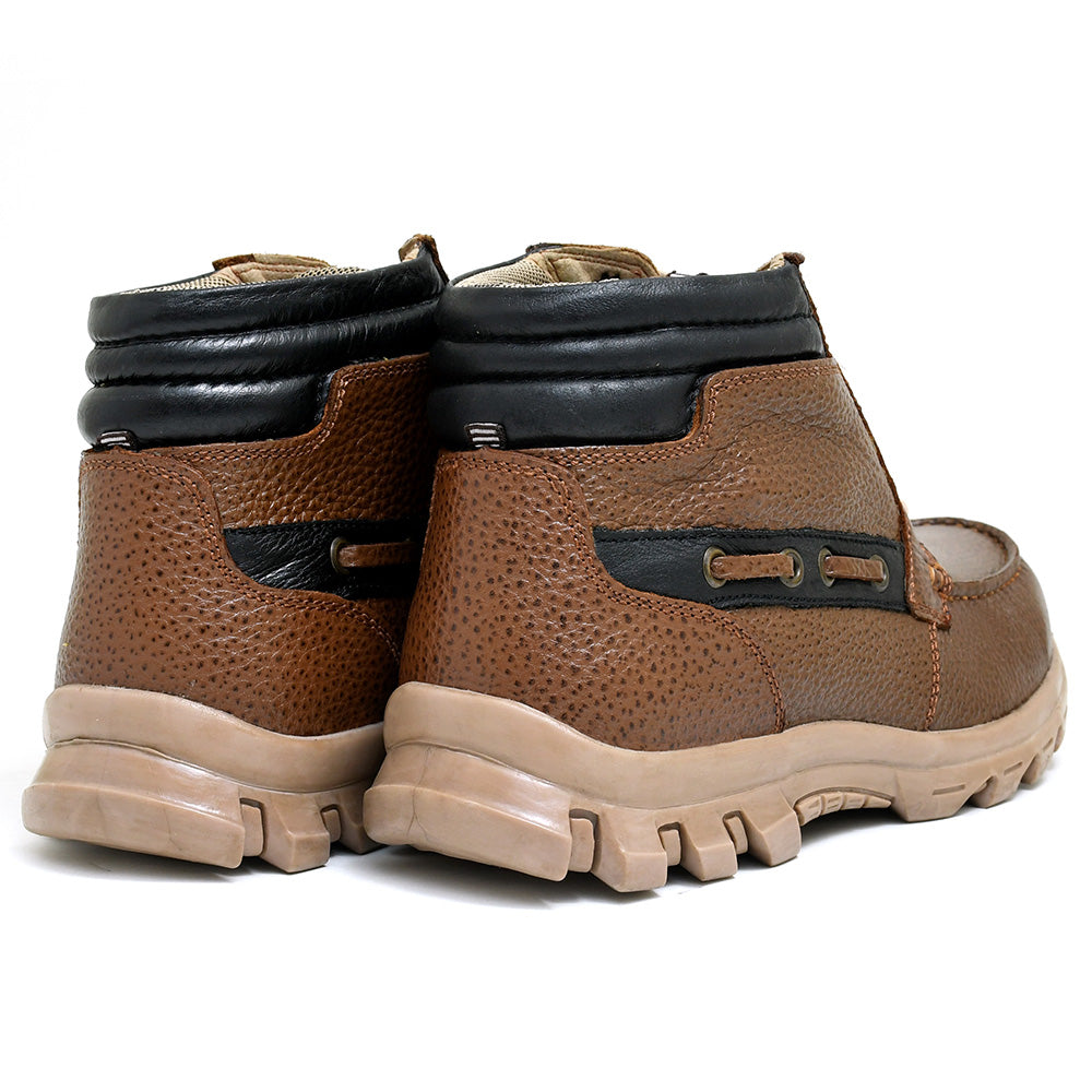 LEATHER SHOES - JASPER-004 TAN