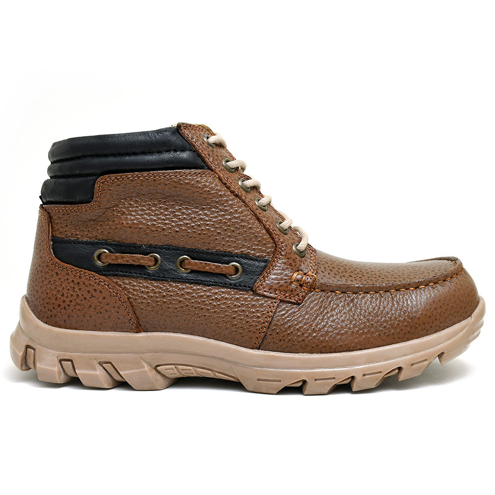 LEATHER SHOES - JASPER-004 TAN