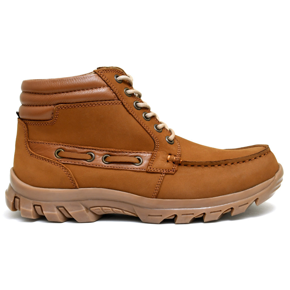 LEATHER SHOES - JASPER-004 MUSTARD