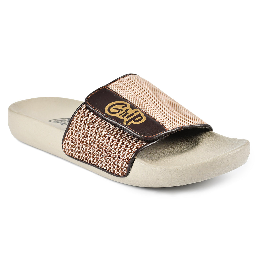 LEATHER SLIPPER - MOOD-060 BEIGE