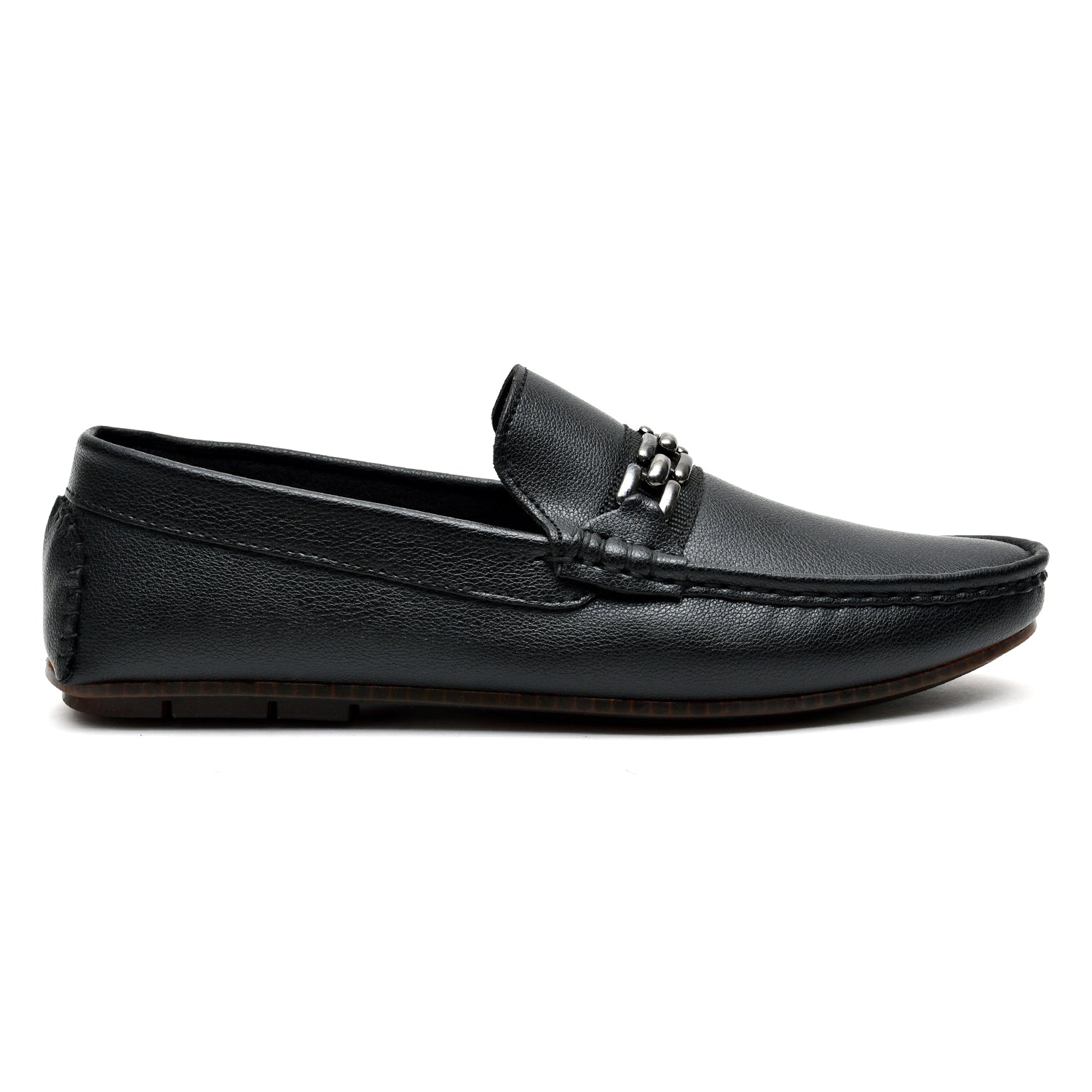 LEATHER SHOES - FC-1-2-3003 BLACK