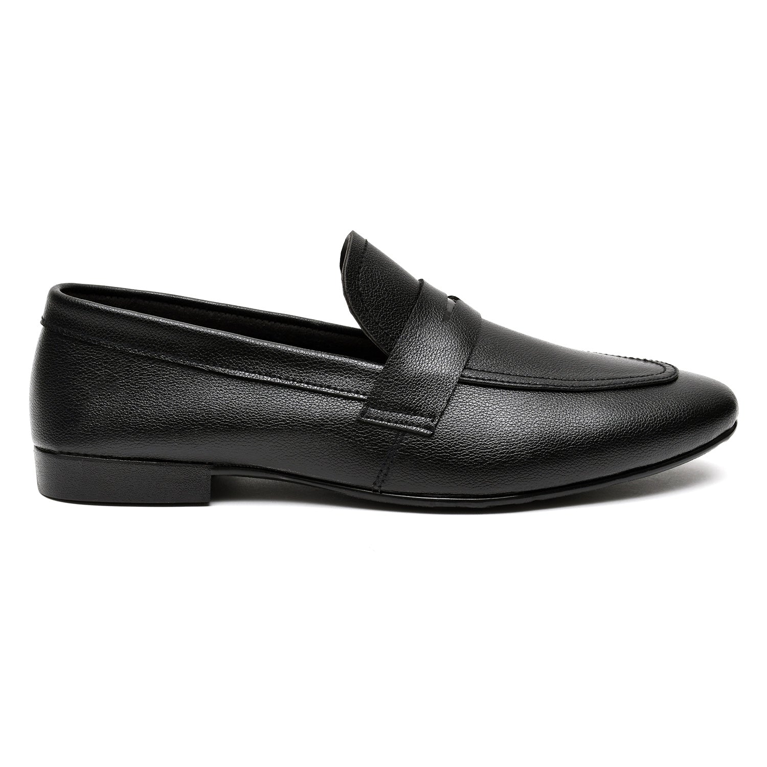 LEATHER SHOES - FC-1-2-8024 BLACK
