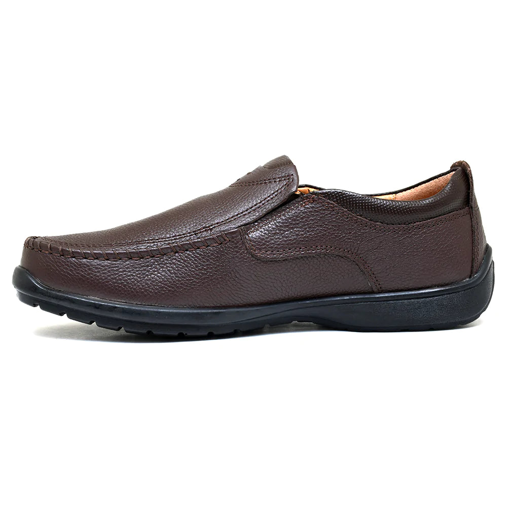 LEATHER SHOES - RUNNER-052 BROWN