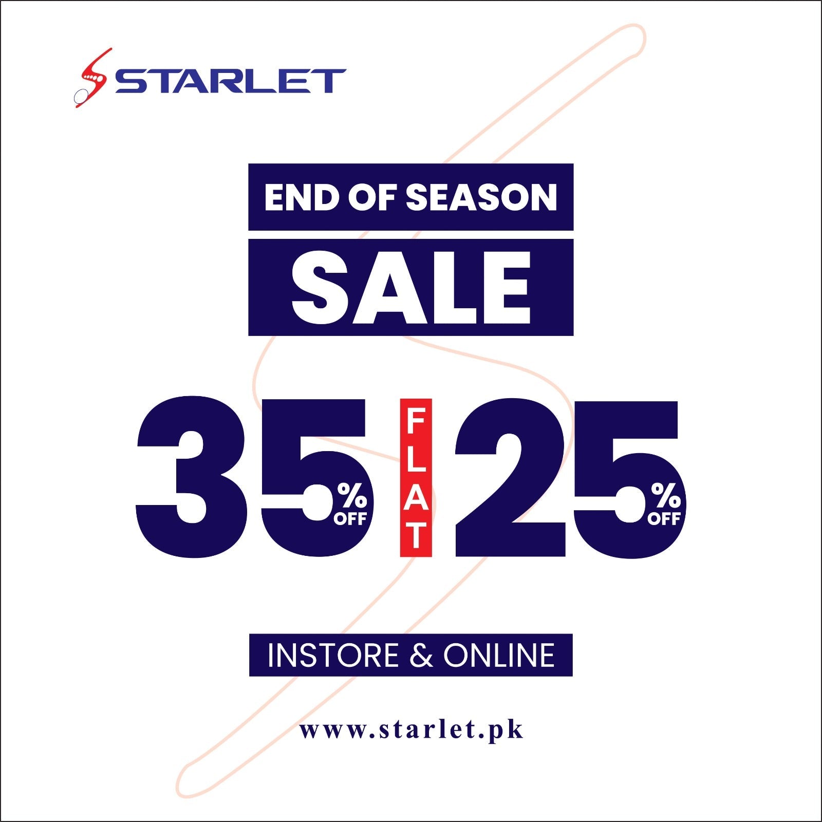 Starlet Shoes Season End Sale – Flat 25% & 35% OFF on Footwear