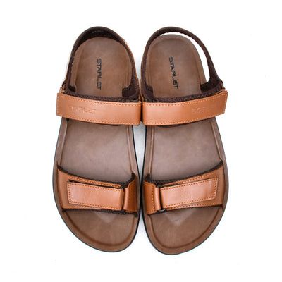 LEATHER SANDAL - WA1826 - TAN