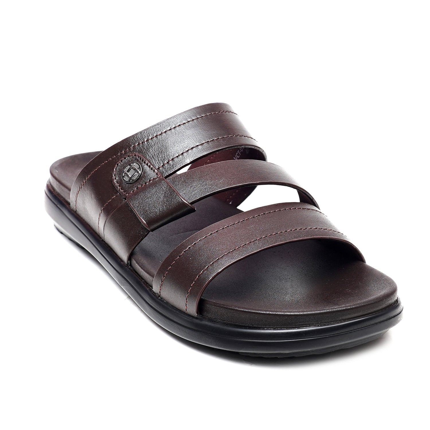 LEATHER SANDAL - VCT-016 BROWN
