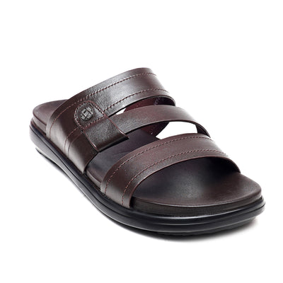 LEATHER SANDAL - VCT-016 BROWN