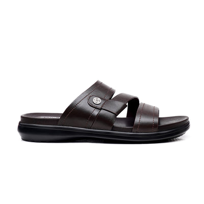 LEATHER SANDAL - VCT-016 BROWN