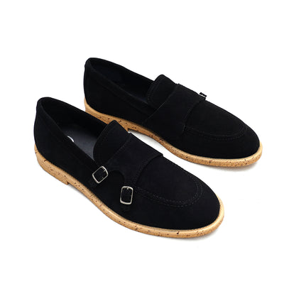 Pietra Double Buckle Men`s Loafers