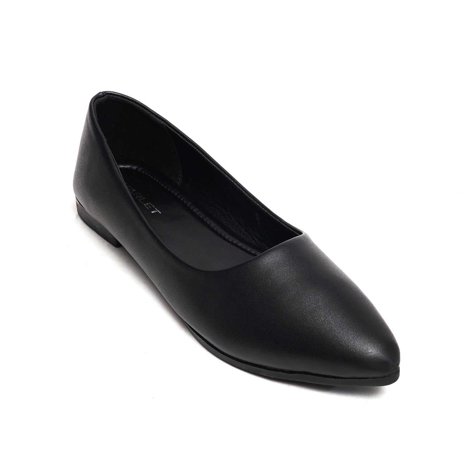 LEATHER SHOES GFL-0022 BLACK