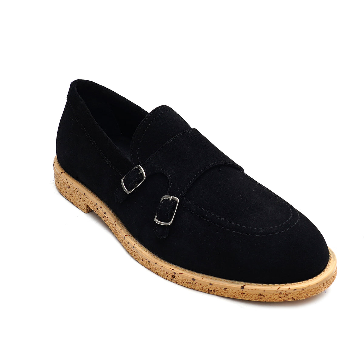 Pietra Double Buckle Men`s Loafers