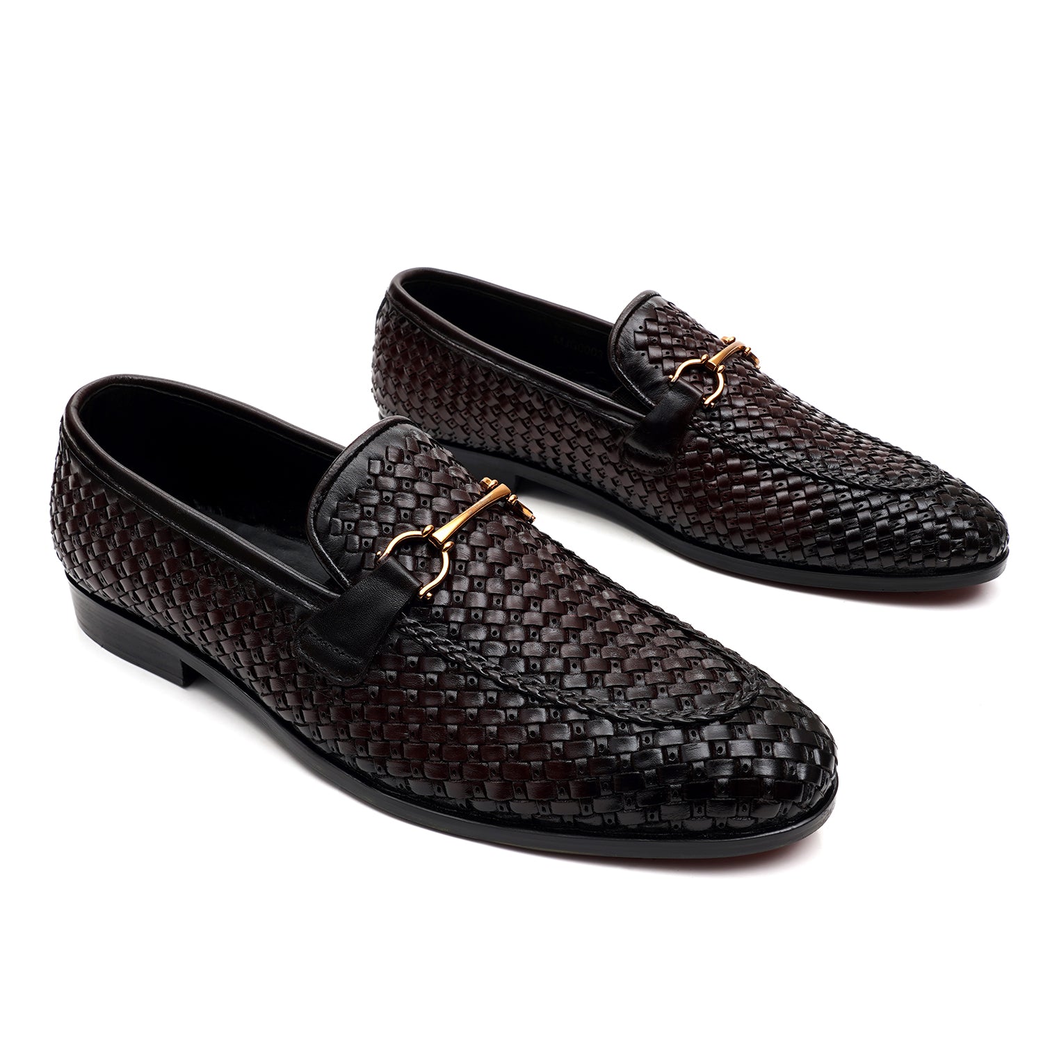 LEATHER SHOES - MJG-0003 BROWN