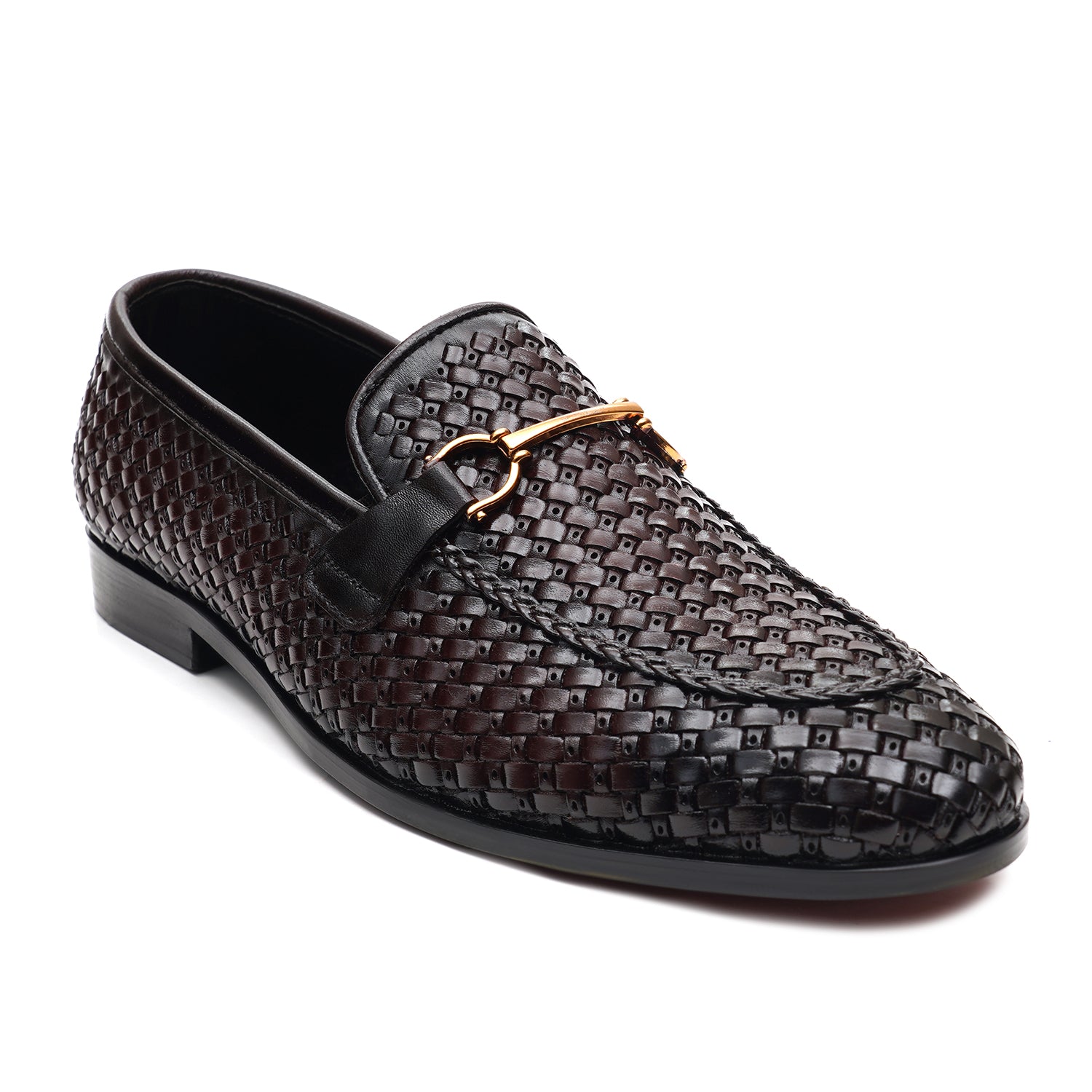 LEATHER SHOES - MJG-0003 BROWN