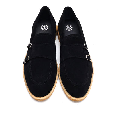 Pietra Double Buckle Men`s Loafers