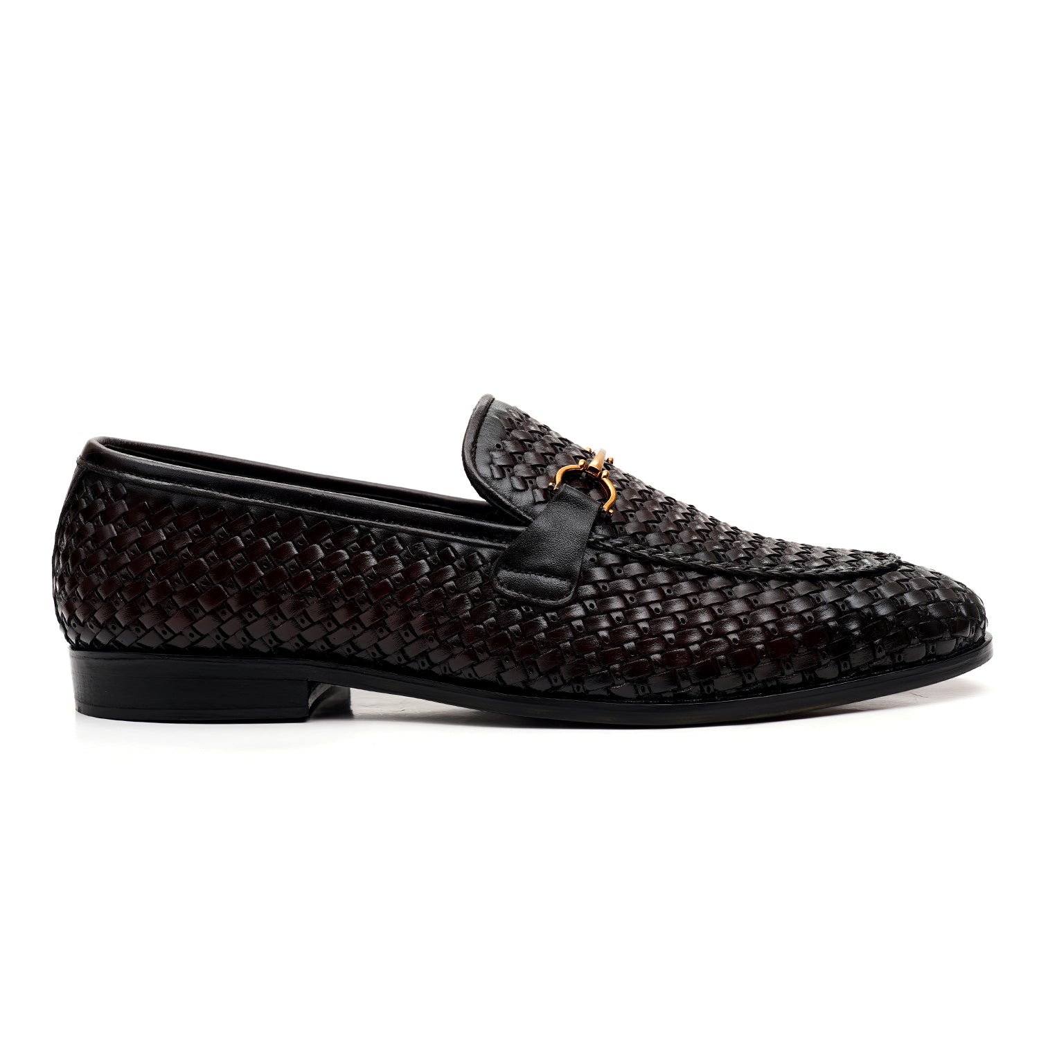 LEATHER SHOES - MJG-0003 BROWN