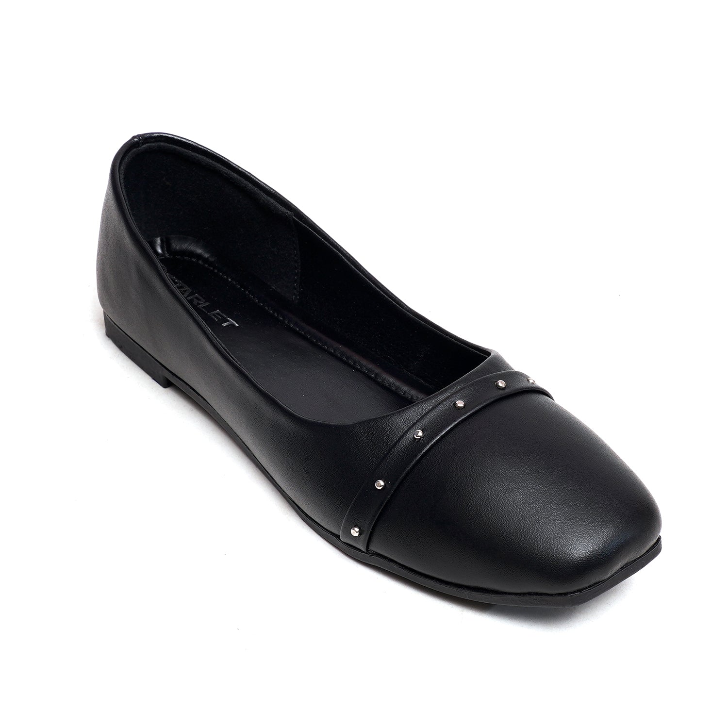 LEATHER SHOES GFL-0021 BLACK