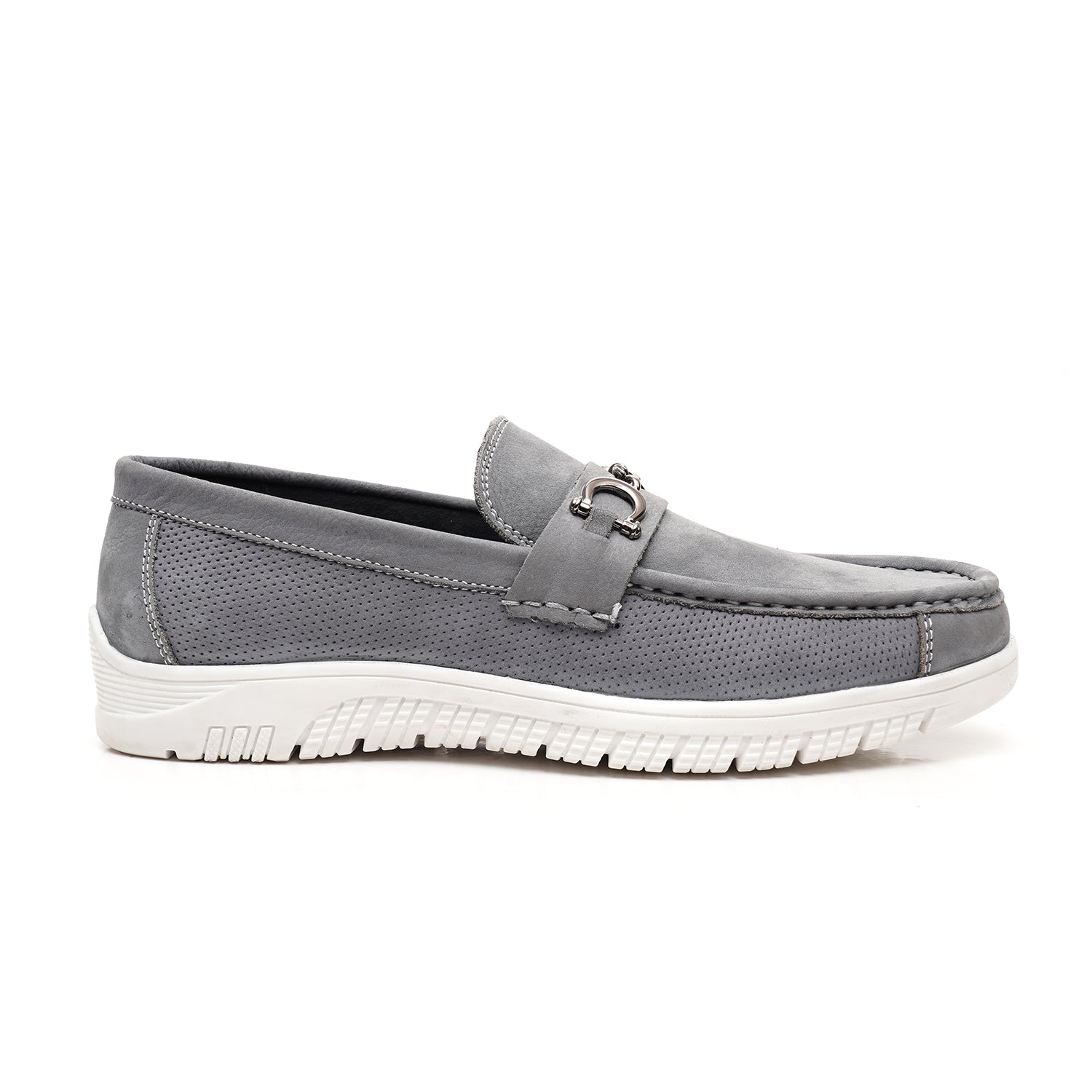 LEATHER SHOES - RPD02 GREY