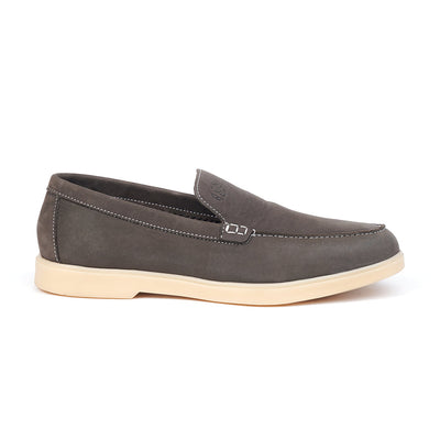 LEATHER SHOES - LBY-003 BROWN NUB