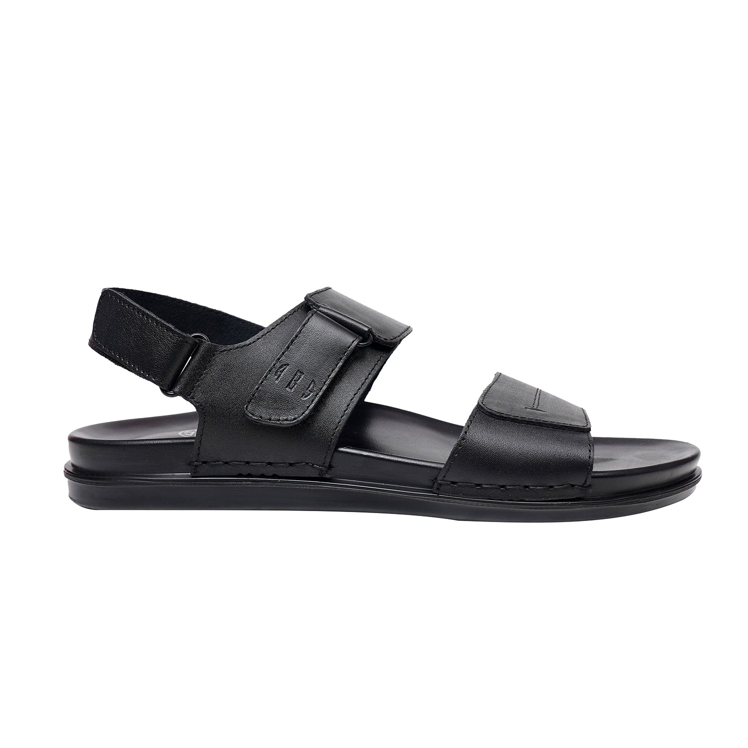 LEATHER SANDAL - AR-114 BLACK