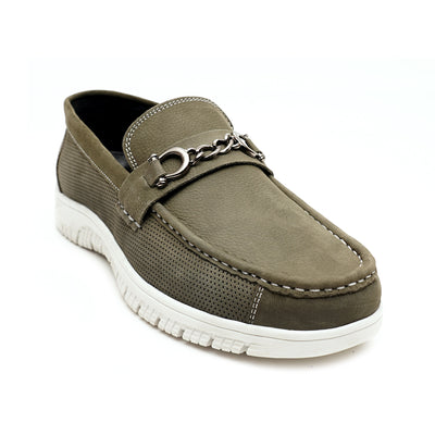 LEATHER SHOES - RPD-02 GREEN