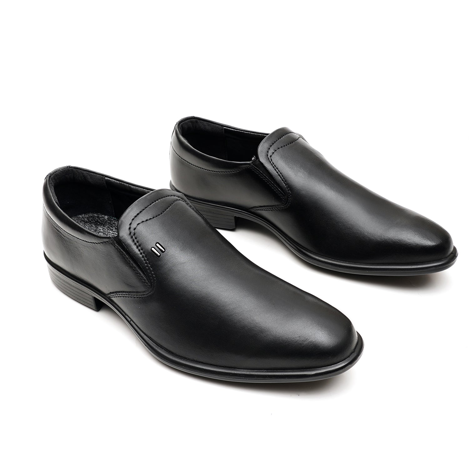 LEATHER SHOES - MSA11 BLACK