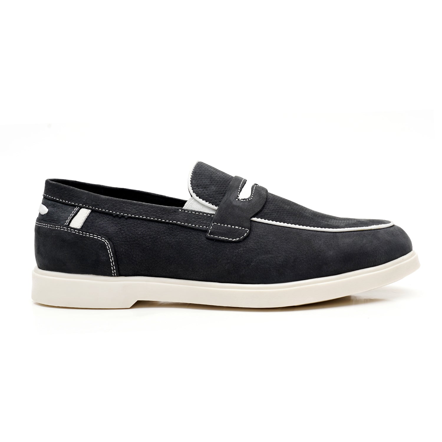 LEATHER SHOES - LBY051 BLUE